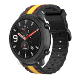 Strap-it® Xiaomi Amazfit GTR Special Edition Armband (Schwarz/Gelb) Strap-it® Xiaomi Amazfit GTR Special Edition Armband (Schwarz/Gelb)