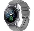 Strap-it® Strap-it Samsung Galaxy Watch 3 45mm Silikonarmband (Grau)