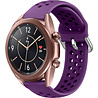 Strap-it® Strap-it Samsung Galaxy Watch 3 - 41mm Silikonarmband mit Löchern (Lila) Strap-it® Strap-it Samsung Galaxy Watch 3 - 41mm Silikonarmband mit Löchern (Lila)