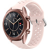 Strap-it® Strap-it Samsung Galaxy Watch 3 - 41mm Silikonarmband mit Löchern (Rosa) Strap-it® Strap-it Samsung Galaxy Watch 3 - 41mm Silikonarmband mit Löchern (Rosa)