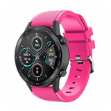 Strap-it® Honor Magic Watch 2 Silikonarmband (Pink) Strap-it® Honor Magic Watch 2 Silikonarmband (Pink)