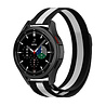 Strap-it® Strap-it Samsung Galaxy Watch 4 Classic 46mm Milanese Armband (Schwarz/Weiß) Strap-it® Strap-it Samsung Galaxy Watch 4 Classic 46mm Milanese Armband (Schwarz/Weiß)