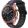 Strap-it® Strap-it Samsung Galaxy Watch 3 41mm Special Edition Armband (Schwarz/Blau) Strap-it® Strap-it Samsung Galaxy Watch 3 41mm Special Edition Armband (Schwarz/Blau)