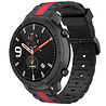 Strap-it® Strap-it Xiaomi Amazfit GTR Special Edition Armband (Schwarz/Rot) Strap-it® Strap-it Xiaomi Amazfit GTR Special Edition Armband (Schwarz/Rot)