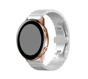 Strap-it® Garmin Vivoactive 4s 40mm Metallarmband (Silber) Strap-it® Garmin Vivoactive 4s 40mm Metallarmband (Silber)