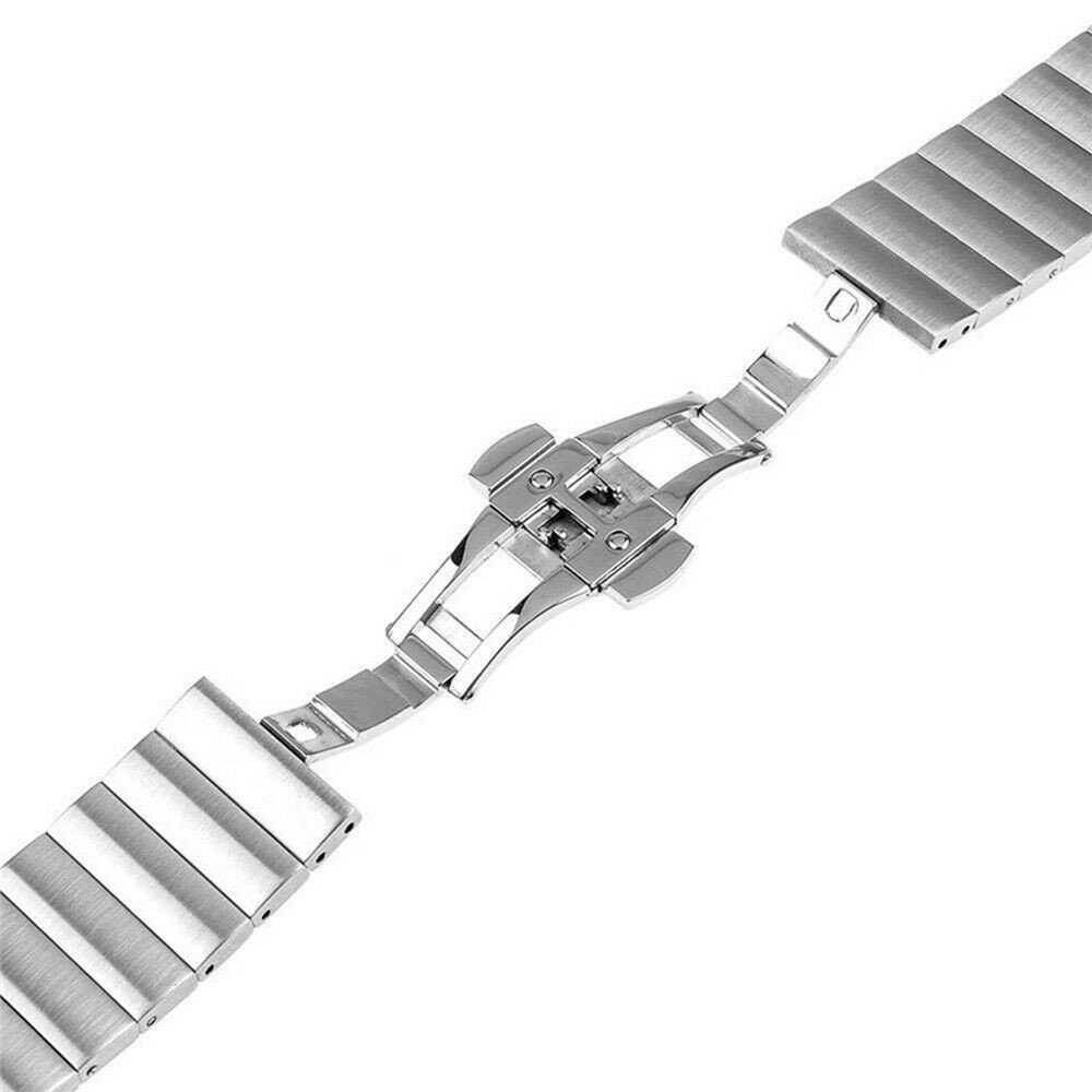 Strap-it® Strap-it Garmin Vivoactive 4s 40mm Metallarmband (Silber) Strap-it® Strap-it Garmin Vivoactive 4s 40mm Metallarmband (Silber)