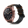 Strap-it® Strap-it Samsung Galaxy Watch 3 41mm Silikon/Lederarmband (Braun) Strap-it® Strap-it Samsung Galaxy Watch 3 41mm Silikon/Lederarmband (Braun)