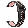 Strap-it® Strap-it Garmin Venu 2s Sportarmband - 40mm - Schwarz/Rosa Strap-it® Strap-it Garmin Venu 2s Sportarmband - 40mm - Schwarz/Rosa