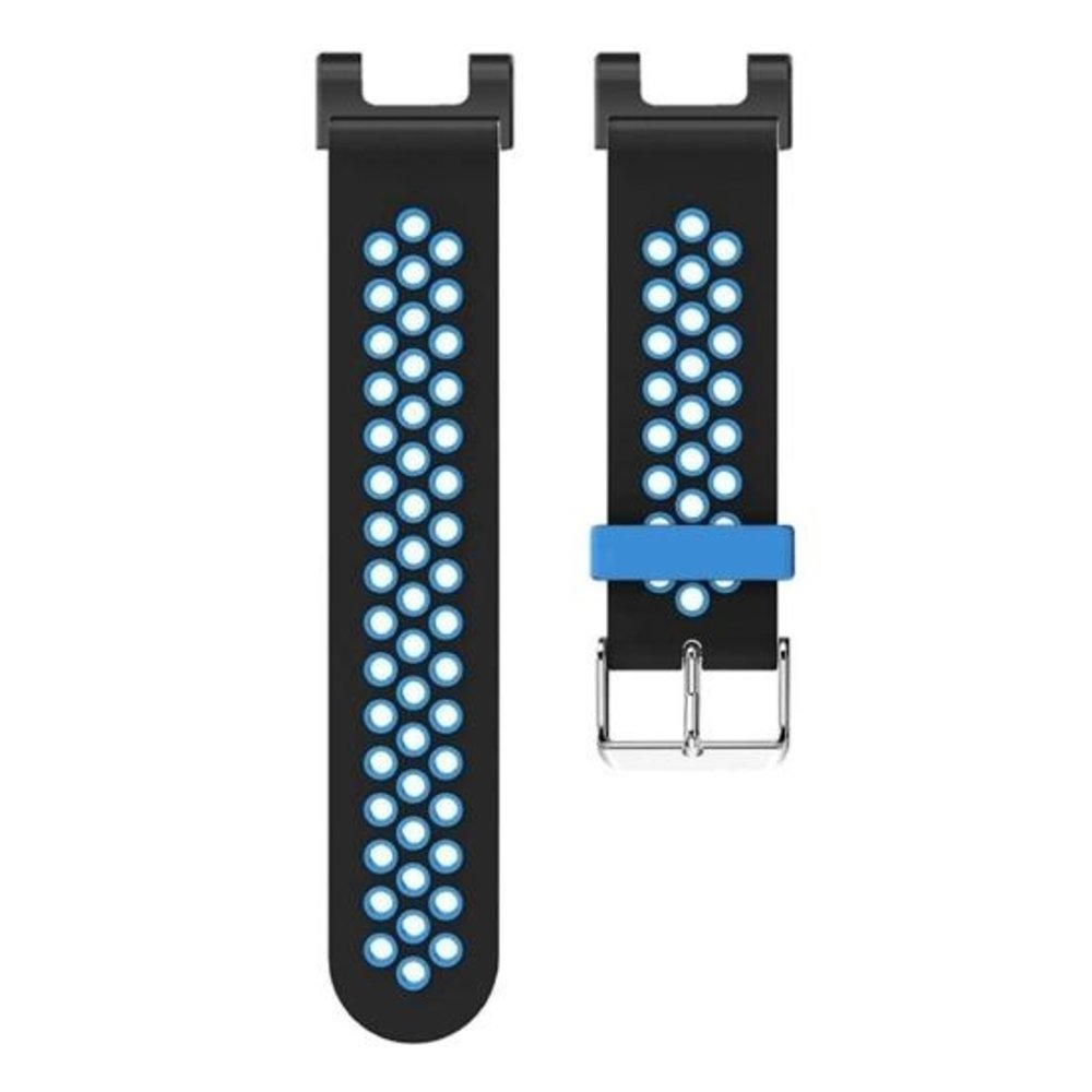 Strap-it® Strap-it Amazfit T-Rex (Pro) Sportarmband (Schwarz/Blau) Strap-it® Strap-it Amazfit T-Rex (Pro) Sportarmband (Schwarz/Blau)