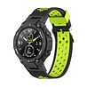 Strap-it® Strap-it Amazfit T-Rex (Pro) Sportarmband (Schwarz/Grün) Strap-it® Strap-it Amazfit T-Rex (Pro) Sportarmband (Schwarz/Grün)