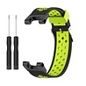 Strap-it® Strap-it Amazfit T-Rex (Pro) Sportarmband (Schwarz/Grün) Strap-it® Strap-it Amazfit T-Rex (Pro) Sportarmband (Schwarz/Grün)