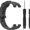 Strap-it® Strap-it Amazfit T-Rex (Pro) Silikonarmband (Dunkelgrau) Strap-it® Strap-it Amazfit T-Rex (Pro) Silikonarmband (Dunkelgrau)