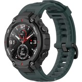 Strap-it® Amazfit T-Rex (Pro) Silikonarmband (Dunkelgrün) Strap-it® Amazfit T-Rex (Pro) Silikonarmband (Dunkelgrün)