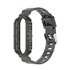 Strap-it® Strap-it Xiaomi Mi Band 6 Clear TPU-Armband (Transparent-Schwarz) Strap-it® Strap-it Xiaomi Mi Band 6 Clear TPU-Armband (Transparent-Schwarz)