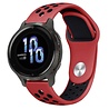 Strap-it® Strap-it Garmin Venu 2s 40mm Sportarmband (Rot/Schwarz) Strap-it® Strap-it Garmin Venu 2s 40mm Sportarmband (Rot/Schwarz)