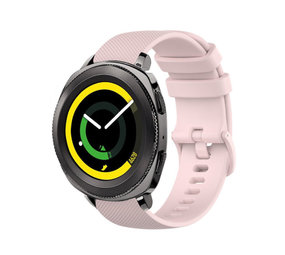 Strap-it® Samsung Gear Sport Luxus Silikonarmband (Rosa) Strap-it® Samsung Gear Sport Luxus Silikonarmband (Rosa)