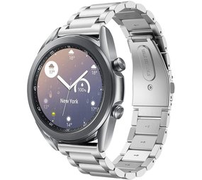 Strap-it® Samsung Galaxy Watch 3 41mm Titanarmband (Silber)