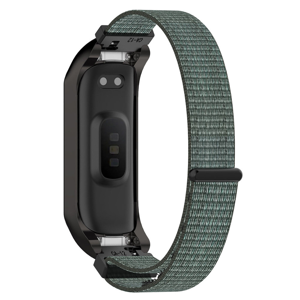 Strap-it® Strap-it Samsung Galaxy Fit 2 Nylon Armband (Grau-Grün) Strap-it® Strap-it Samsung Galaxy Fit 2 Nylon Armband (Grau-Grün)
