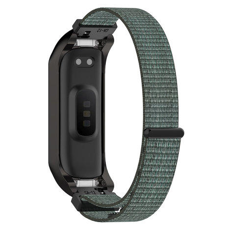Strap-it® Strap-it Samsung Galaxy Fit 2 Nylon Armband (Grau-Grün) Strap-it® Strap-it Samsung Galaxy Fit 2 Nylon Armband (Grau-Grün)