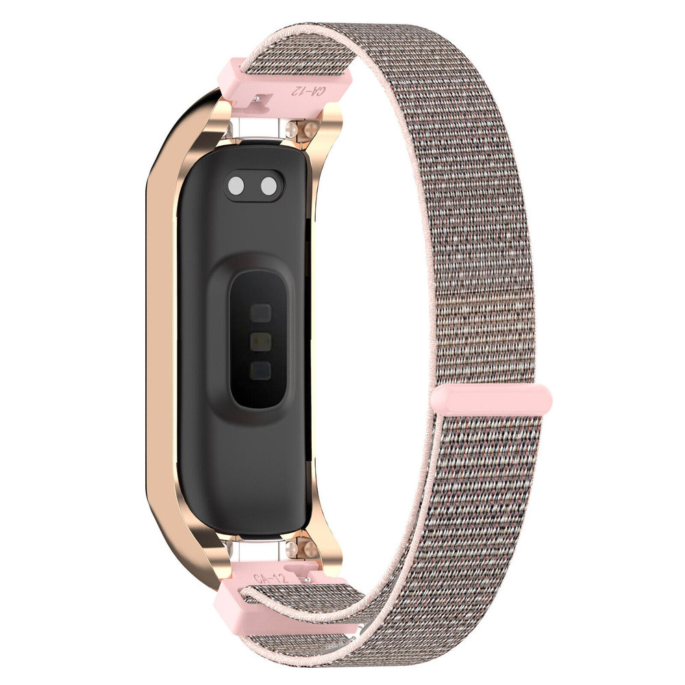 Strap-it® Strap-it Samsung Galaxy Fit 2 Nylon Armband (Rosa Sand) Strap-it® Strap-it Samsung Galaxy Fit 2 Nylon Armband (Rosa Sand)