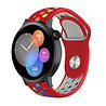 Strap-it® Strap-it Huawei Watch GT 3 42mm Sportarmband (Rot/Bunt) Strap-it® Strap-it Huawei Watch GT 3 42mm Sportarmband (Rot/Bunt)