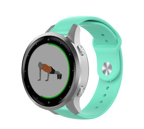 Strap-it® Garmin Vivoactive 4s 40mm Sportarmband (Aqua) Strap-it® Garmin Vivoactive 4s 40mm Sportarmband (Aqua)