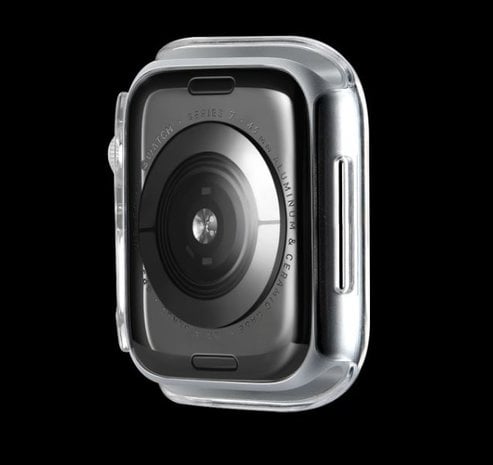 Strap-it® Strap-it Apple Watch PC Hard Hülle (Matt Transparent)