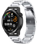 Strap-it® Strap-it Huawei Watch GT Runner Titanarmband (Silber)