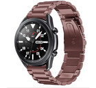 Strap-it® Strap-it Samsung Galaxy Watch 3 45mm Stahlarmband (Bronze-Gold)