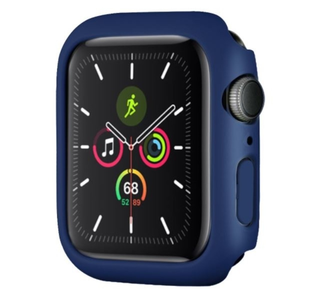 Strap-it® Strap-it Apple Watch PC Hard Hülle (matt Dunkelblau)