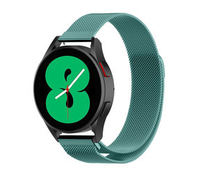 Strap-it® Samsung Galaxy Watch 4 - 40mm Milanese Armband (Grün) Strap-it® Samsung Galaxy Watch 4 - 40mm Milanese Armband (Grün)