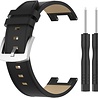 Strap-it® Strap-it Amazfit T-Rex (Pro) Lederarmband (Schwarz) Strap-it® Strap-it Amazfit T-Rex (Pro) Lederarmband (Schwarz)
