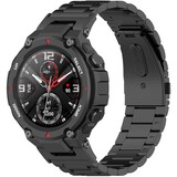 Strap-it® Amazfit T-Rex (Pro) Stahlarmband (Schwarz) Strap-it® Amazfit T-Rex (Pro) Stahlarmband (Schwarz)