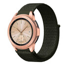 Strap-it® Strap-it Samsung Galaxy Watch 42mm Nylon Armband (Dunkelgrün)