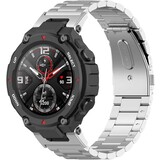 Strap-it® Amazfit T-Rex (Pro) Stahlarmband (Silber) Strap-it® Amazfit T-Rex (Pro) Stahlarmband (Silber)
