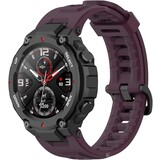 Strap-it® Amazfit T-Rex (Pro) Silikonarmband (Lila) Strap-it® Amazfit T-Rex (Pro) Silikonarmband (Lila)