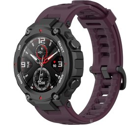 Strap-it® Amazfit T-Rex (Pro) Silikonarmband (Lila) Strap-it® Amazfit T-Rex (Pro) Silikonarmband (Lila)