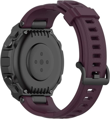 Strap-it® Strap-it Amazfit T-Rex (Pro) Silikonarmband (Lila) Strap-it® Strap-it Amazfit T-Rex (Pro) Silikonarmband (Lila)