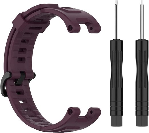 Strap-it® Strap-it Amazfit T-Rex (Pro) Silikonarmband (Lila) Strap-it® Strap-it Amazfit T-Rex (Pro) Silikonarmband (Lila)