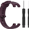 Strap-it® Strap-it Amazfit T-Rex (Pro) Silikonarmband (Lila) Strap-it® Strap-it Amazfit T-Rex (Pro) Silikonarmband (Lila)