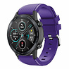 Strap-it® Strap-it Honor Magic Watch 2 Silikonarmband (Violett) Strap-it® Strap-it Honor Magic Watch 2 Silikonarmband (Violett)