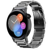 Strap-it® Huawei Watch GT 3 42mm Titanarmband (Graphit)