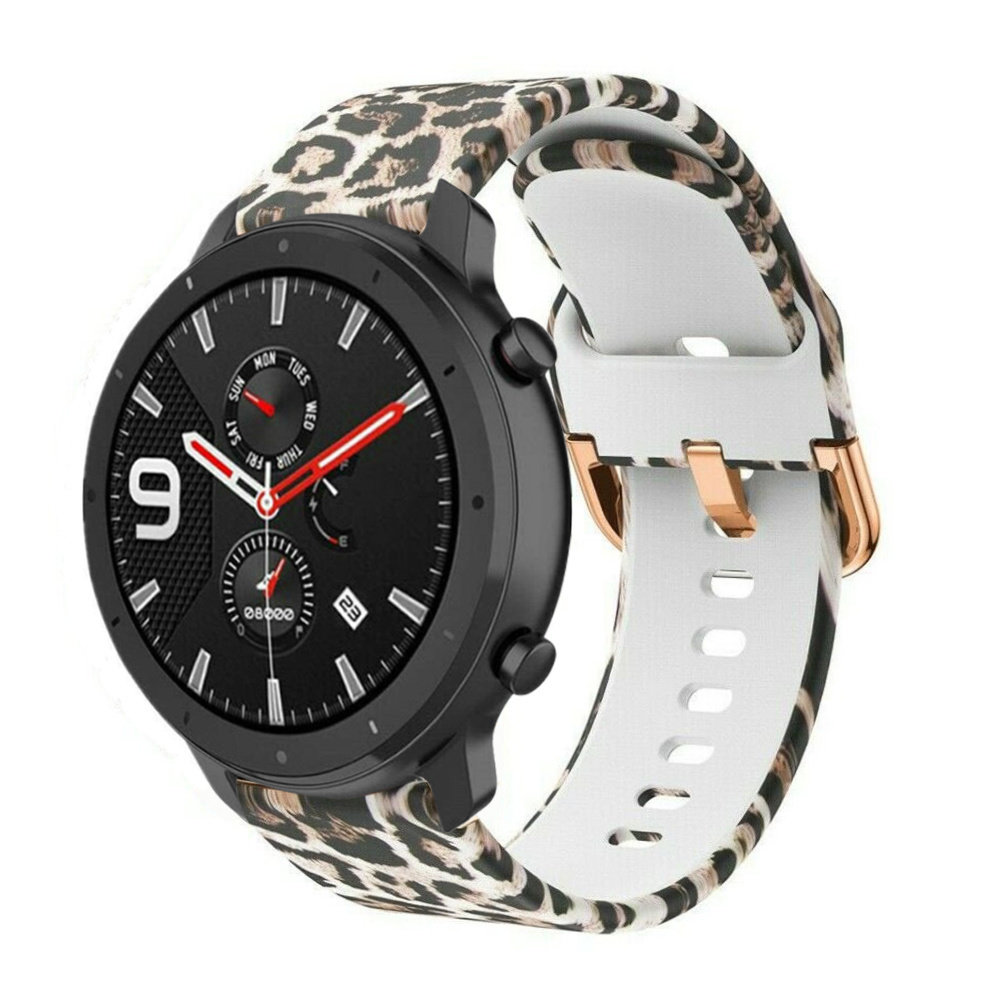 Strap-it® Strap-it Xiaomi Amazfit GTR 42mm Armband Lucky Leopard Strap-it® Strap-it Xiaomi Amazfit GTR 42mm Armband Lucky Leopard