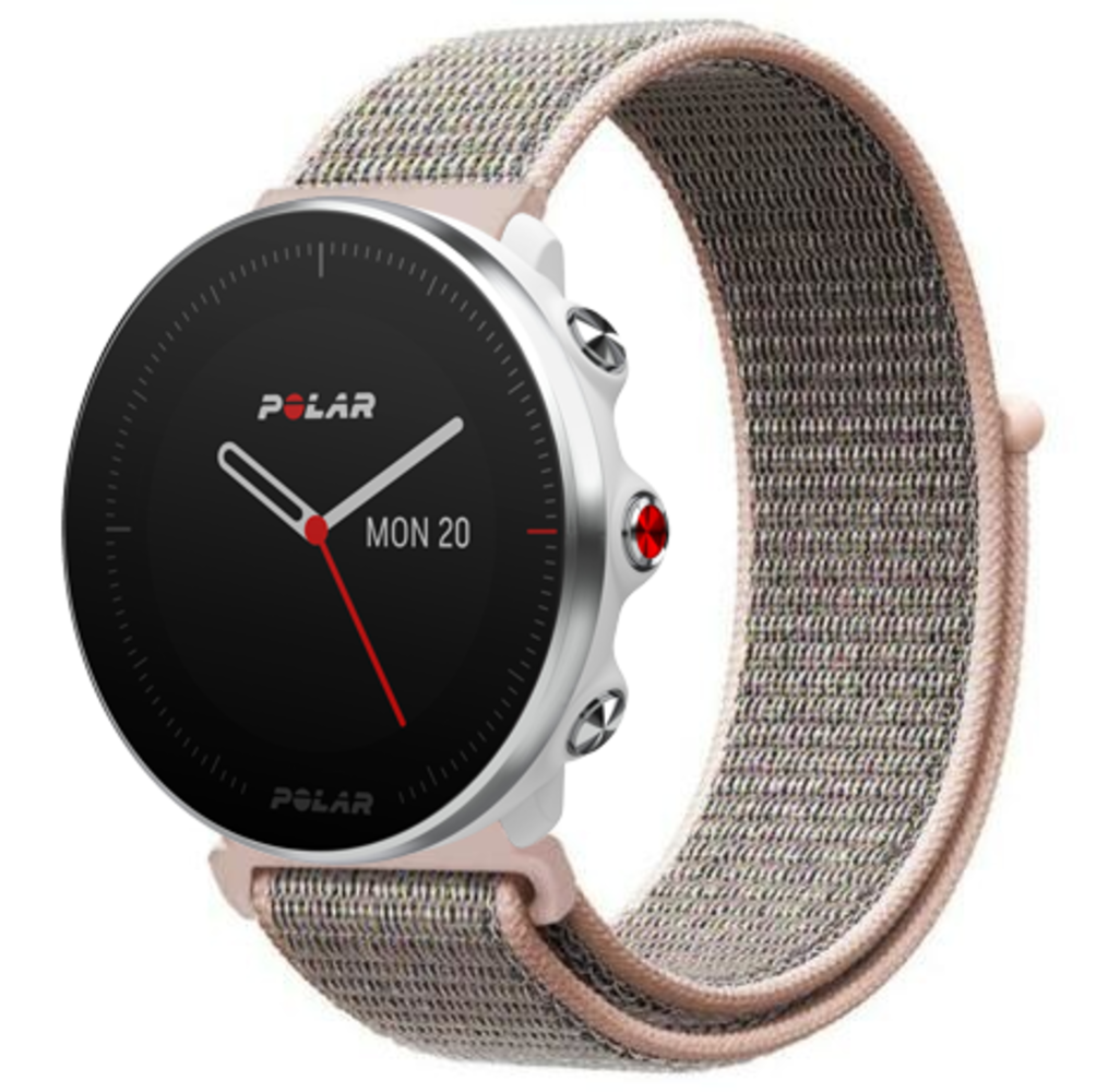 Strap-it® Strap-it Polar Vantage M Nylon Armband (Rosa Sand) Strap-it® Strap-it Polar Vantage M Nylon Armband (Rosa Sand)