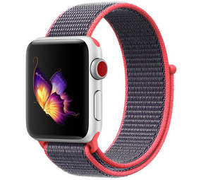 Strap-it® Apple Watch Nylon Armband (helles Pulver) Strap-it® Apple Watch Nylon Armband (helles Pulver)