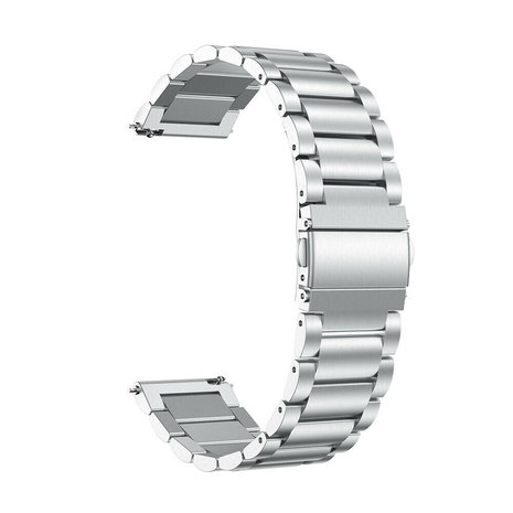 Strap-it® Strap-it Huawei Watch GT 2 Titanarmband (Silber)