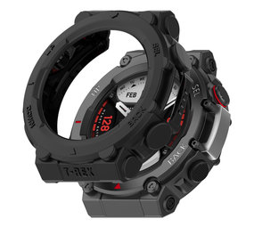 Strap-it® Amazfit T-Rex 2 Silikonhülle (Schwarz) Strap-it® Amazfit T-Rex 2 Silikonhülle (Schwarz)