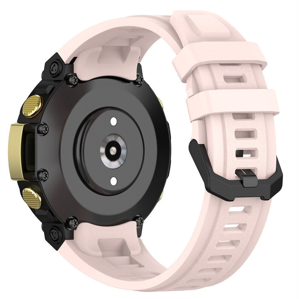 Strap-it® Strap-it Amazfit T-Rex 2 Silikonarmband (Rosa) Strap-it® Strap-it Amazfit T-Rex 2 Silikonarmband (Rosa)