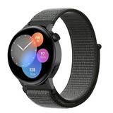 Strap-it® Huawei Watch GT 3 42mm Nylon Armband (Grün)