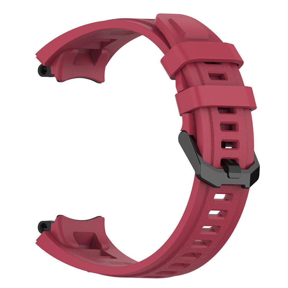 Strap-it® Strap-it Amazfit T-Rex 2 Silikonarmband (Rot) Strap-it® Strap-it Amazfit T-Rex 2 Silikonarmband (Rot)